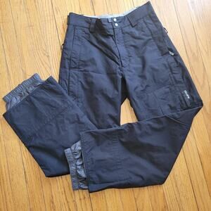 Burton Formula Snowboard Pants Women’s Size S Black Cargo GUC
